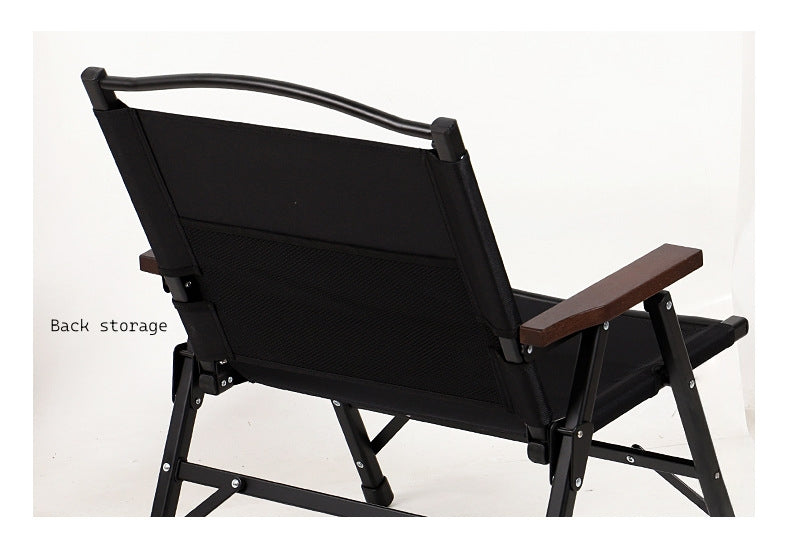 New Detachable Kermit Folding Chair Outdoor Portable Aluminum Alloy Camping Chair Beach Recliner Chair for Garden