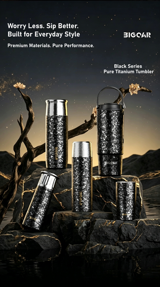 The Ultimate Guide to Pure Titanium Drinkware: Why the GearMoor Black Series Is Worth It in 2026