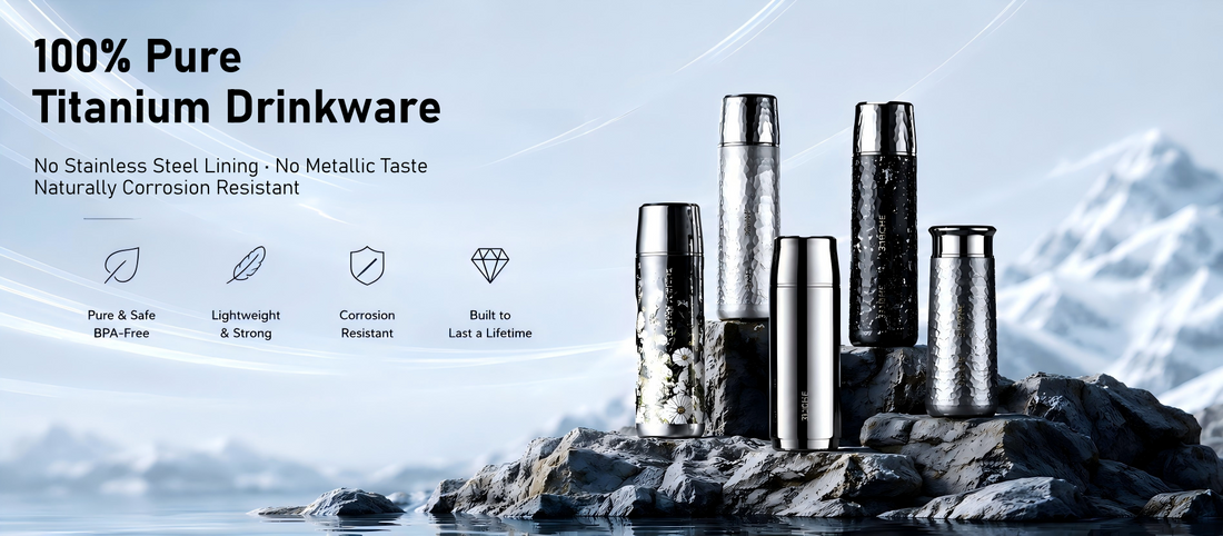 Why Titanium? The Premium Choice for Healthy, Long-Lasting Drinkware