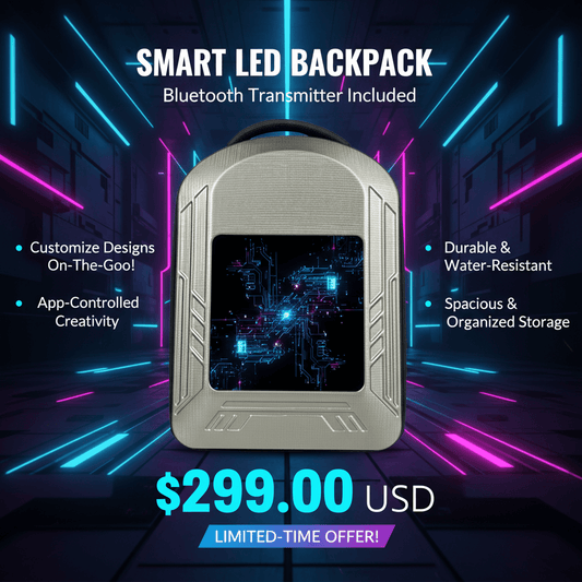 Light Up Your Journey: The Revolutionary LED Smart Backpack That's Turning Heads