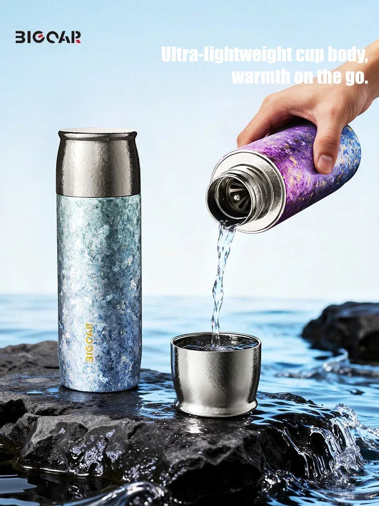 GearMoor Titanium Iced Drink Mug | Summer Gift for Women | 14.5 oz
