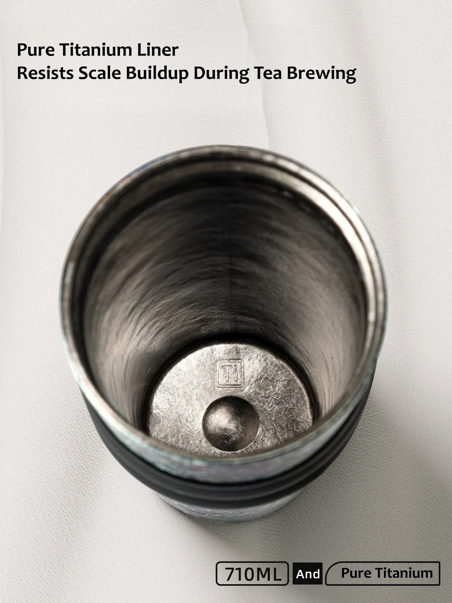 Titanium Insulated Straw Tumbler – 24 oz Car Cup