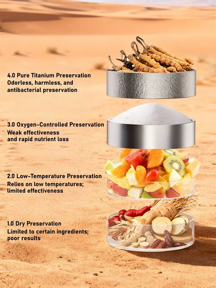 GearMoor Cloud Deer Titanium Tumbler | Insulated Cold Cup Tea Separator | 16.9 oz