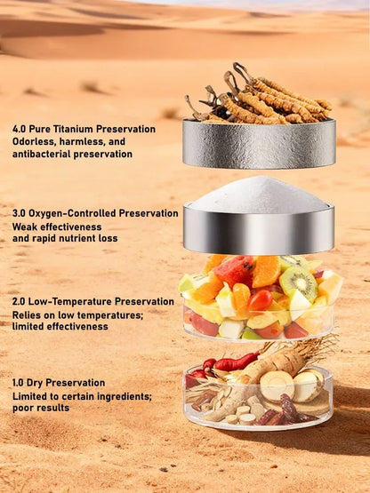 GearMoor Cloud Deer Titanium Tumbler | Insulated Cold Cup Tea Separator | 16.9 oz