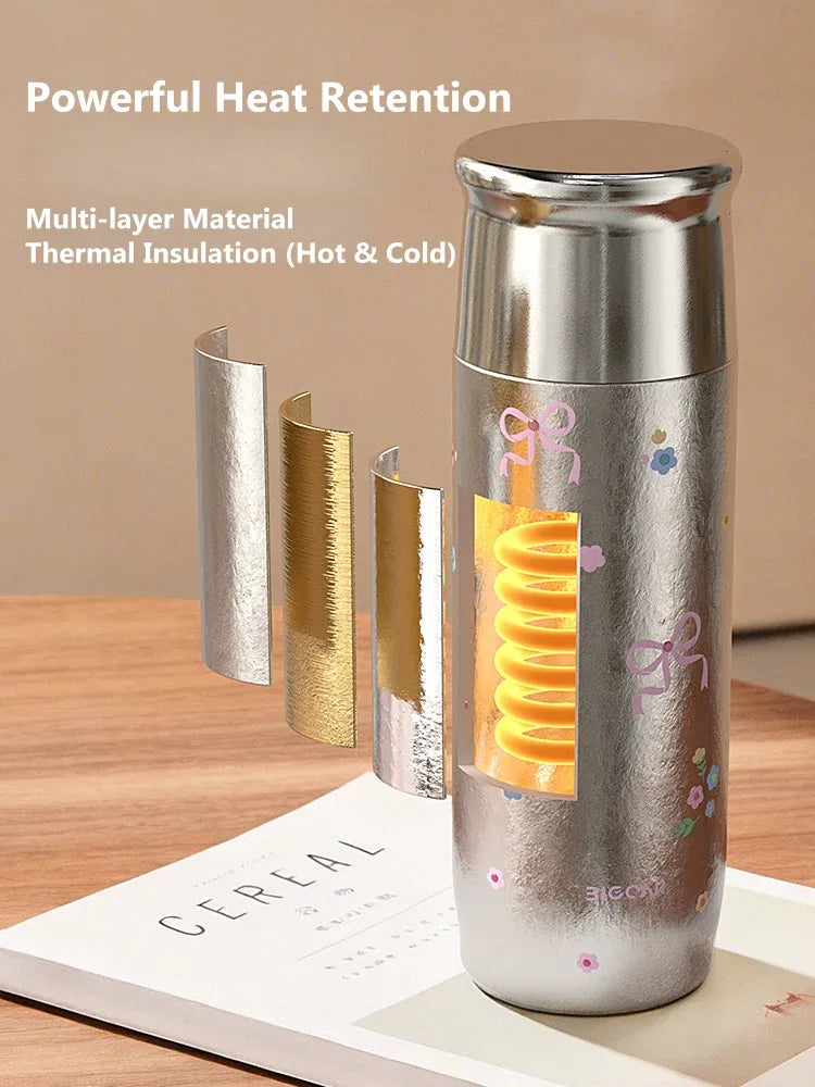 GearMoor Titanium Rhinestone Cup for Women | Iced Drink Gift | 14.5 oz