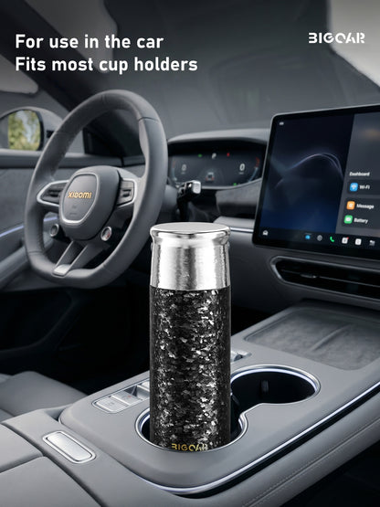Black Series Titanium Tumbler | 100% TA1 Ultra-Light Luxury | GEARMOOR