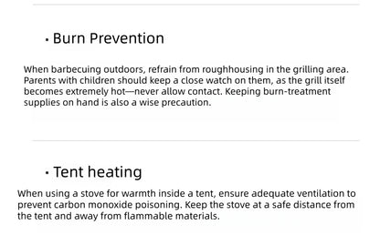 Outdoor Camping Stainless Steel Wood-Burning Stove Portable Multi-Functional Heater for Camping and Tents