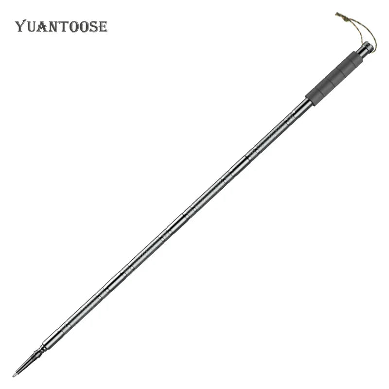 Hiking pole camping multifunctional folding camping outdoor sports supplies edc hiking pole