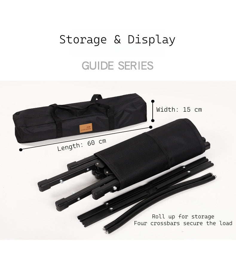 New Detachable Kermit Folding Chair Outdoor Portable Aluminum Alloy Camping Chair Beach Recliner Chair for Garden