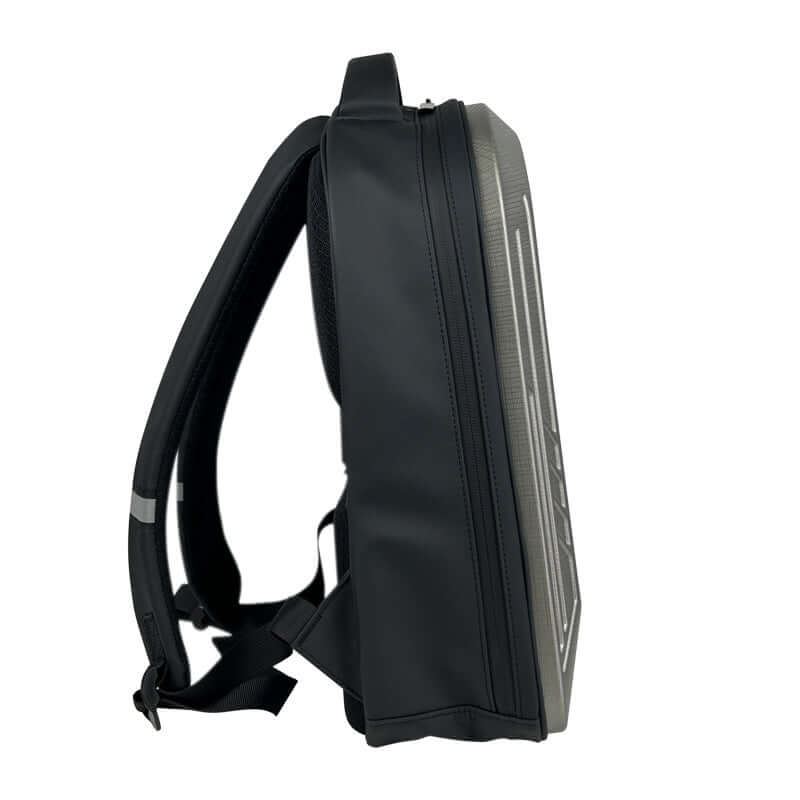 New LED Backpack with Bluetooth Transmitter - Full-Color Motorcycle Style Cycling Hiking Backpack for Men and Women - Smart Dual-Shoulder Bag DIY