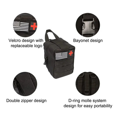 Outdoor adventure camping supplies survival tools camping set wilderness survival emergency kit