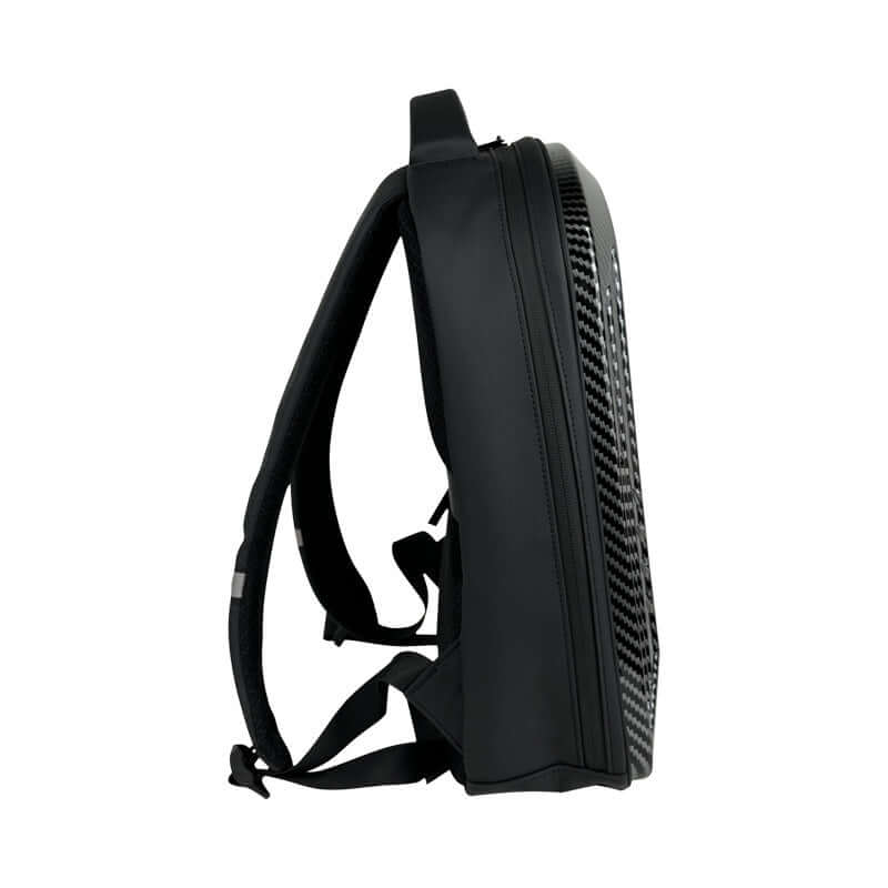 New LED Backpack with Bluetooth Transmitter - Full-Color Motorcycle Style Cycling Hiking Backpack for Men and Women - Smart Dual-Shoulder Bag DIY