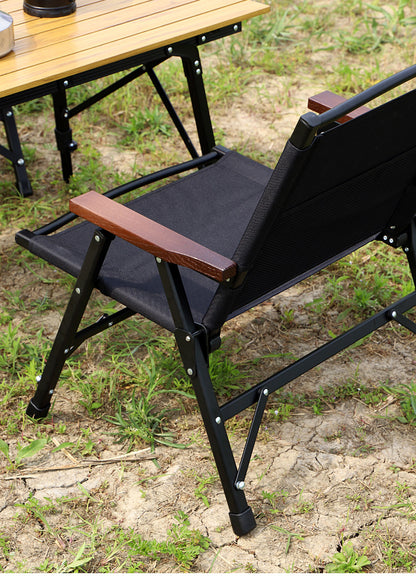 New Detachable Kermit Folding Chair Outdoor Portable Aluminum Alloy Camping Chair Beach Recliner Chair for Garden