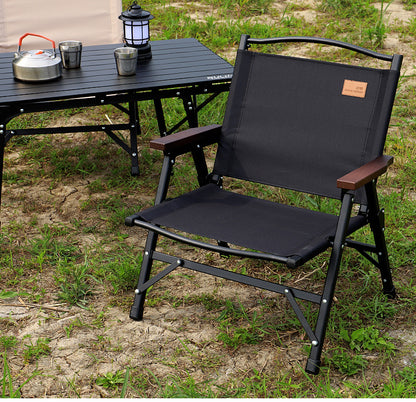 New Detachable Kermit Folding Chair Outdoor Portable Aluminum Alloy Camping Chair Beach Recliner Chair for Garden
