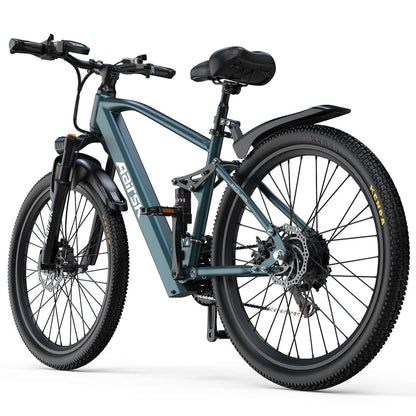 GT900 26"24" Electric Bike 748W(Peak) Motor, 36V 13AH Battery, Dual Suspension, Ideal for City and Trail Rides