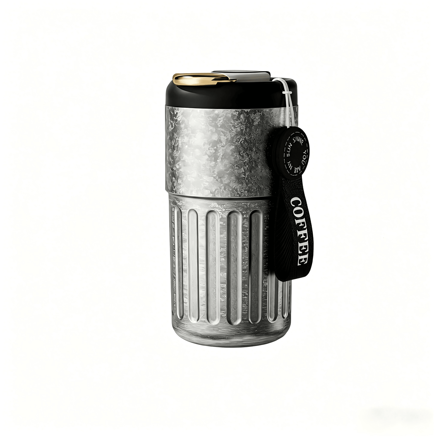 GearMoor Pure Titanium Smart Mug - Double Wall Vacuum Insulation Structure