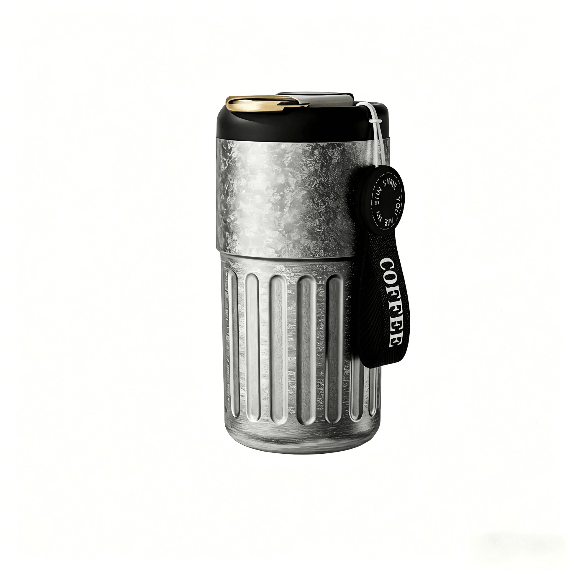GearMoor Pure Titanium Smart Mug - Double Wall Vacuum Insulation Structure