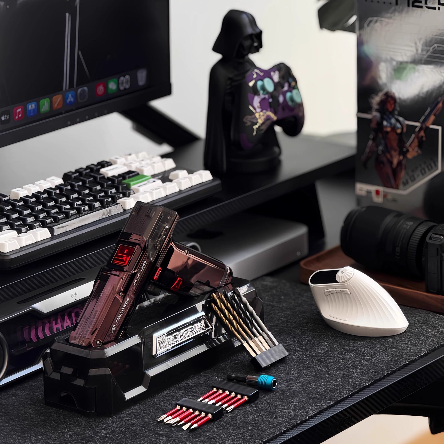 【Gift Selection】Mecha Universe G2PRO Brushless Pistol Drill Esports Desk Display Novelty Gift