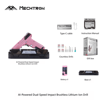 【Gift Selection】Mecha Universe G2PRO Brushless Pistol Drill Esports Desk Display Novelty Gift