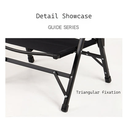 New Detachable Kermit Folding Chair Outdoor Portable Aluminum Alloy Camping Chair Beach Recliner Chair for Garden