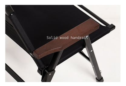 New Detachable Kermit Folding Chair Outdoor Portable Aluminum Alloy Camping Chair Beach Recliner Chair for Garden