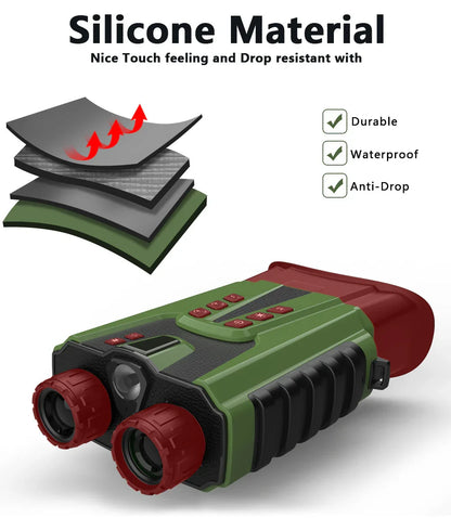2025 New Hit High-Definition Photo & Video Binoculars for Birdwatching Portable Outdoor Low-Light Full-Color Night Vision Device