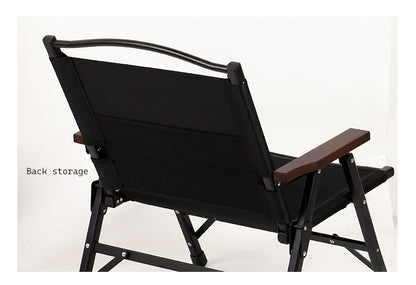 New Detachable Kermit Folding Chair Outdoor Portable Aluminum Alloy Camping Chair Beach Recliner Chair for Garden