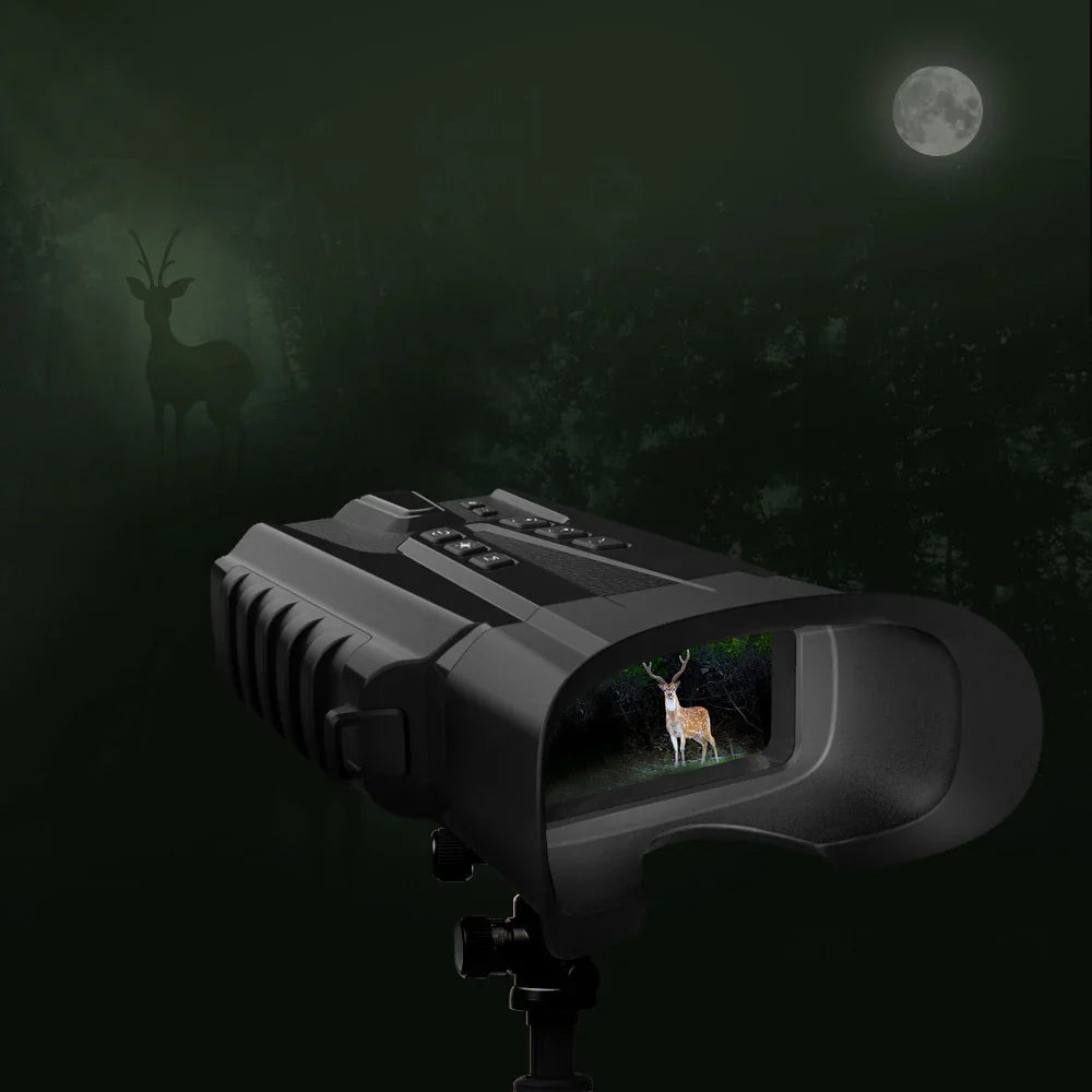 2025 New Hit High-Definition Photo & Video Binoculars for Birdwatching Portable Outdoor Low-Light Full-Color Night Vision Device