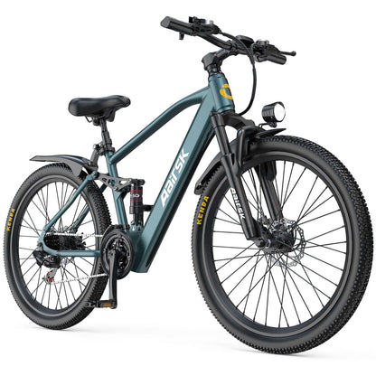 GT900 26"24" Electric Bike 748W(Peak) Motor, 36V 13AH Battery, Dual Suspension, Ideal for City and Trail Rides