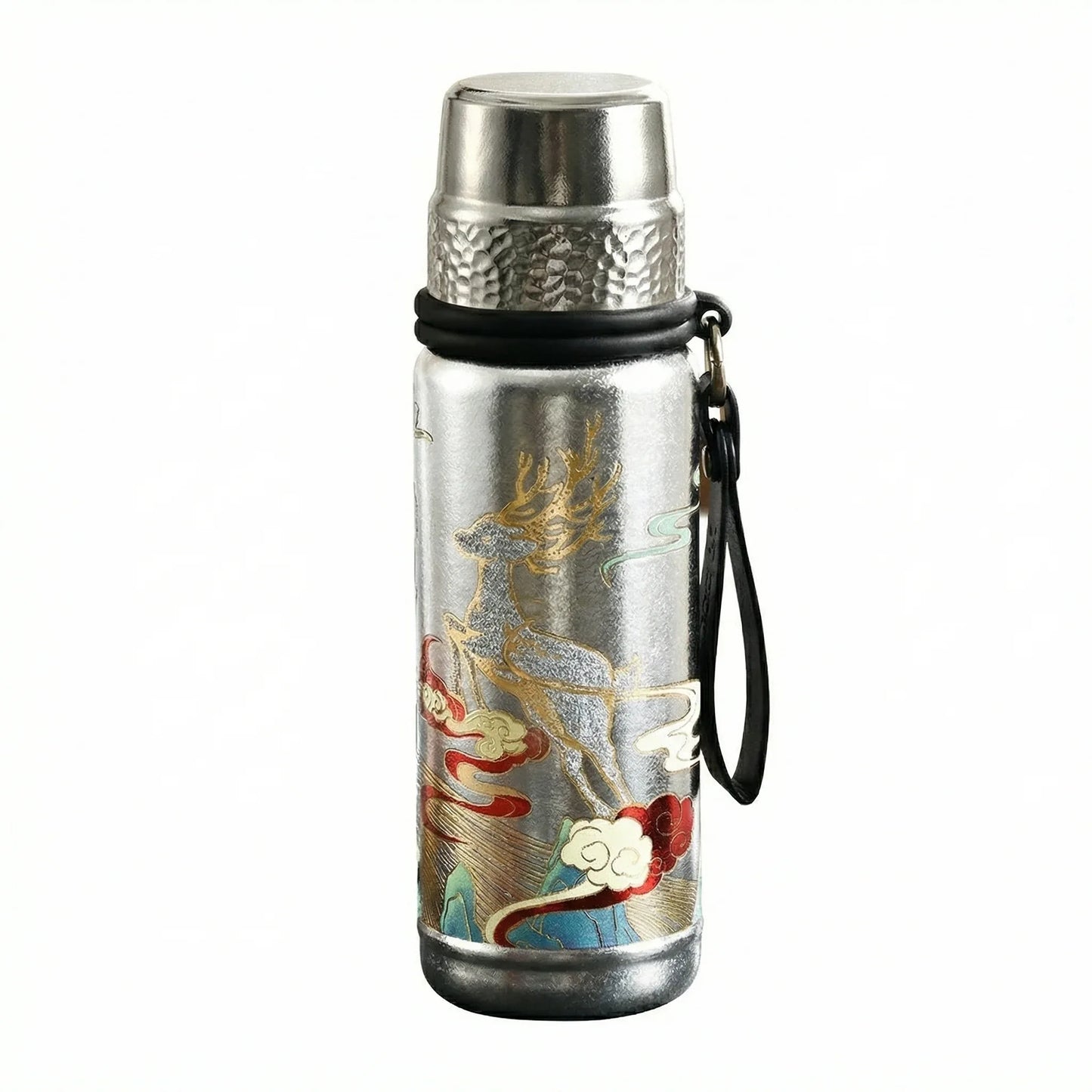 GearMoor Large Titanium Tumbler | Insulated Cold Drink Cup | 21.9 oz