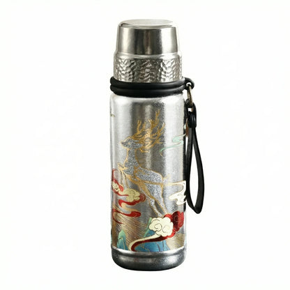 GearMoor Large Titanium Tumbler | Insulated Cold Drink Cup | 21.9 oz