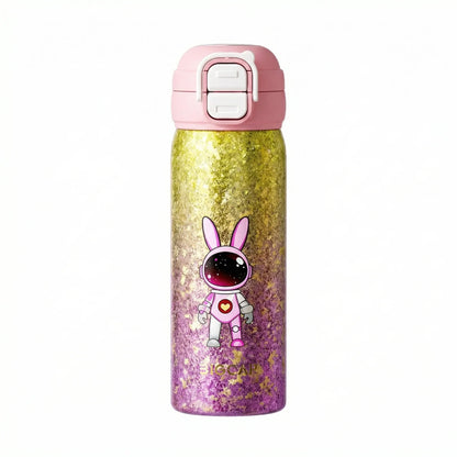 GearMoor Kids Titanium School Water Bottle | Insulated Cold Cup Boys & Girls | 18.6 oz