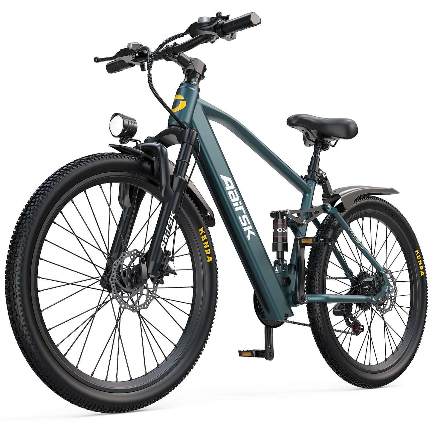 GT900 26"24" Electric Bike 748W(Peak) Motor, 36V 13AH Battery, Dual Suspension, Ideal for City and Trail Rides