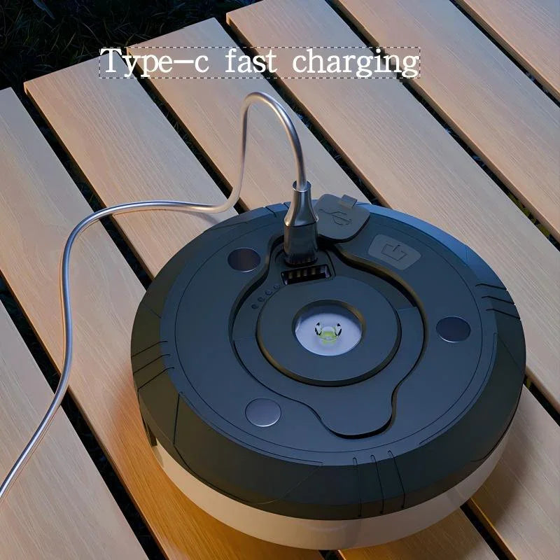 New outdoor camping light with long battery life, camping canopy tent magnetic hanging light, emergency atmosphere tape measure light