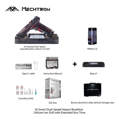 【Gift Selection】Mecha Universe G2PRO Brushless Pistol Drill Esports Desk Display Novelty Gift