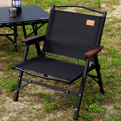 New Detachable Kermit Folding Chair Outdoor Portable Aluminum Alloy Camping Chair Beach Recliner Chair for Garden