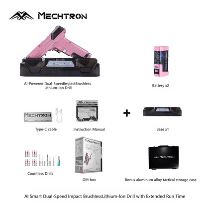 【Gift Selection】Mecha Universe G2PRO Brushless Pistol Drill Esports Desk Display Novelty Gift