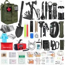 Outdoor adventure camping supplies survival tools camping set wilderness survival emergency kit