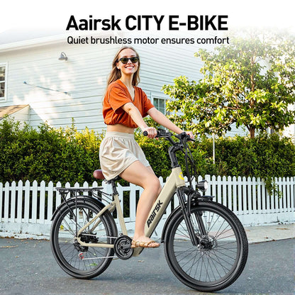 Electric city bike for adults