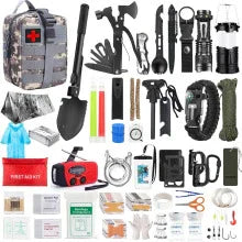 Outdoor adventure camping supplies survival tools camping set wilderness survival emergency kit