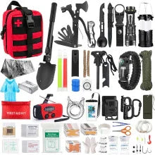 Outdoor adventure camping supplies survival tools camping set wilderness survival emergency kit