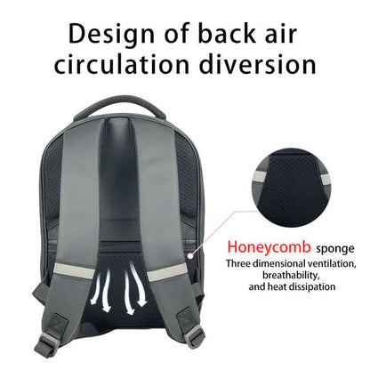 New LED Backpack with Bluetooth Transmitter - Full-Color Motorcycle Style Cycling Hiking Backpack for Men and Women - Smart Dual-Shoulder Bag DIY