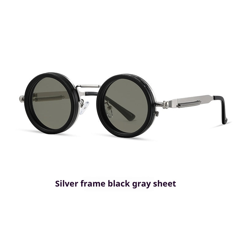 New Retro Punk Style ND9 Adjustable Neutral Density Sunglasses Fishing & Driving Filter Personalized Polarized Sunglasses