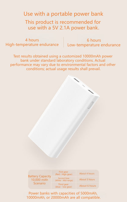 USB Portable Heated Shawl-Stay Warm Anywhere, Anytime