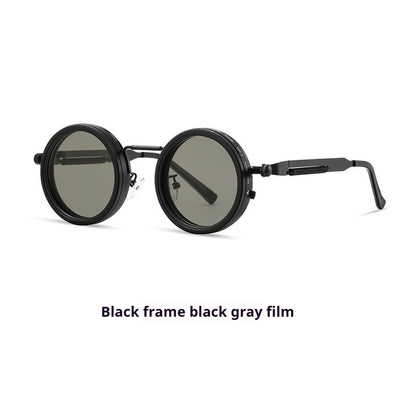 New Retro Punk Style ND9 Adjustable Neutral Density Sunglasses Fishing & Driving Filter Personalized Polarized Sunglasses