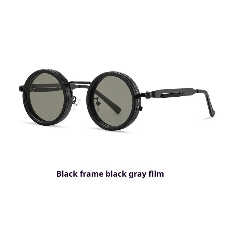 New Retro Punk Style ND9 Adjustable Neutral Density Sunglasses Fishing & Driving Filter Personalized Polarized Sunglasses