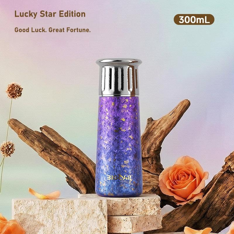 BIGCAR Gleaming Titanium Joy Cup™ | Pure Titanium Vacuum Insulated Travel Mug | 300ml