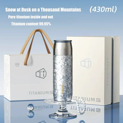 GearMoor Titanium Iced Drink Mug | Summer Gift for Women | 14.5 oz