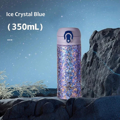 GearMoor Pure Titanium Cold Drink Travel Mug | Flip-Top Lid | 11.8 & 16.2 oz