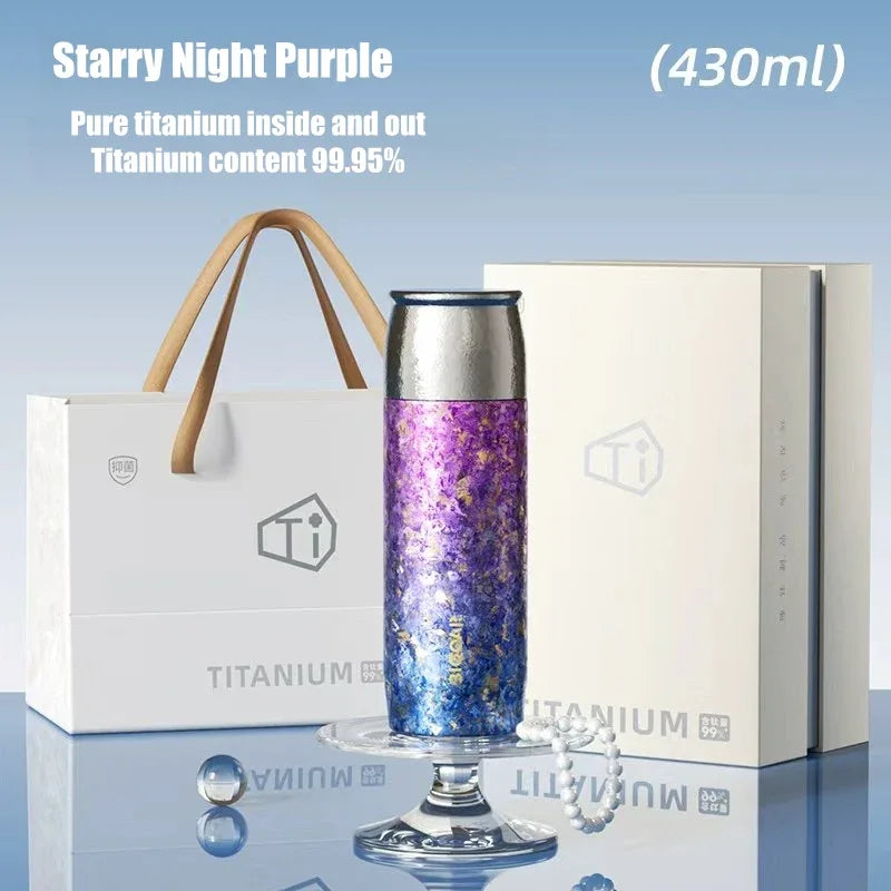 GearMoor Titanium Iced Drink Mug | Summer Gift for Women | 14.5 oz